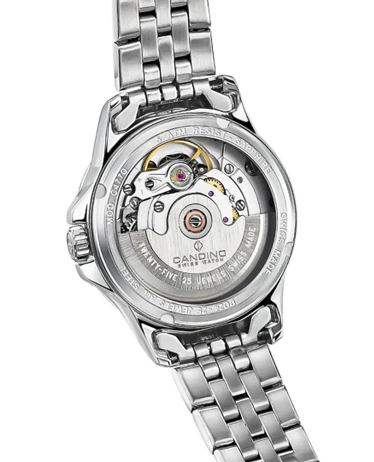 Часы Candino Automatic Ladies C4770/3 — сталь, Швейцария