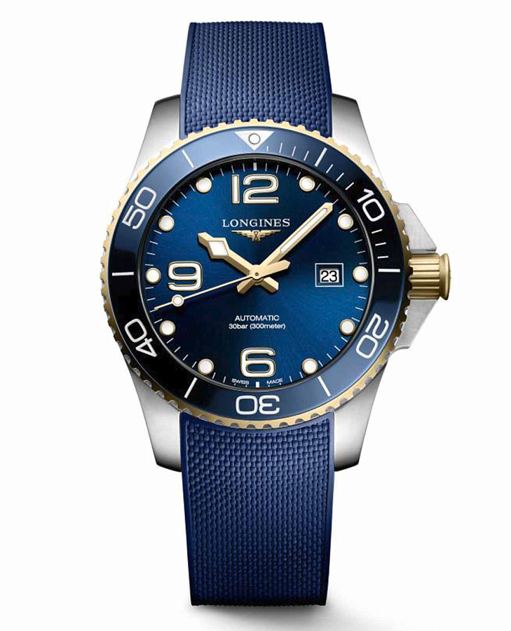 Часы Longines HydroConquest L3.782.3.96.9 — мужские, синий