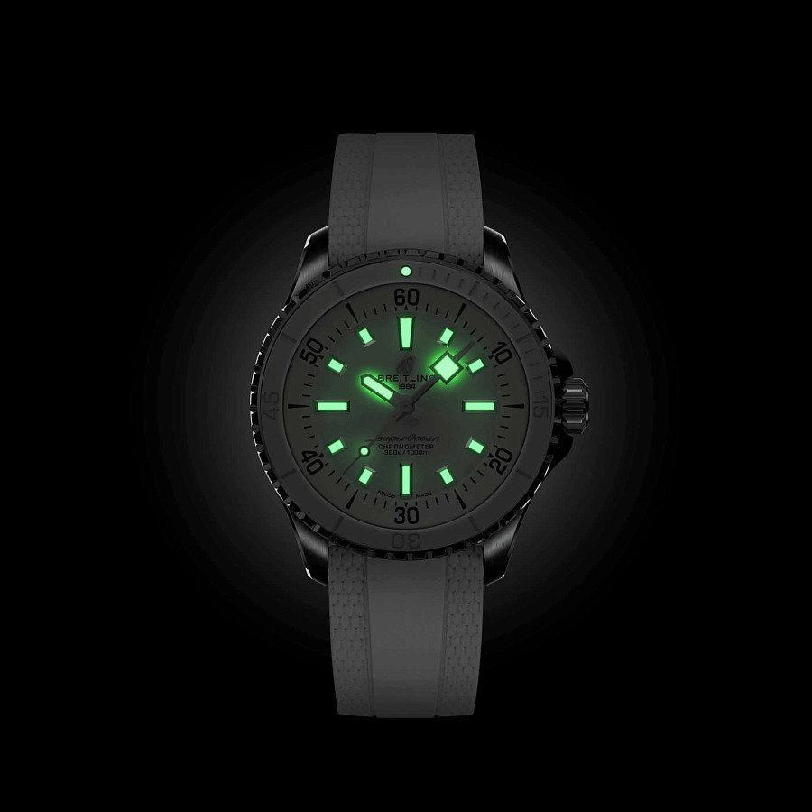 Часы Breitling Superocean Automatic 36 A17377211A1S1 — сталь металл, Швейцария