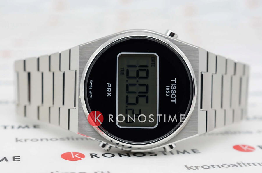 Часы Tissot PRX Digital T137.263.11.050.00 — кварцевые, сталь металл