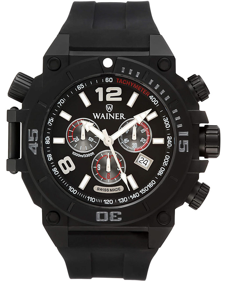 Часы Wainer Classic WA.10920-C — мужские, черный