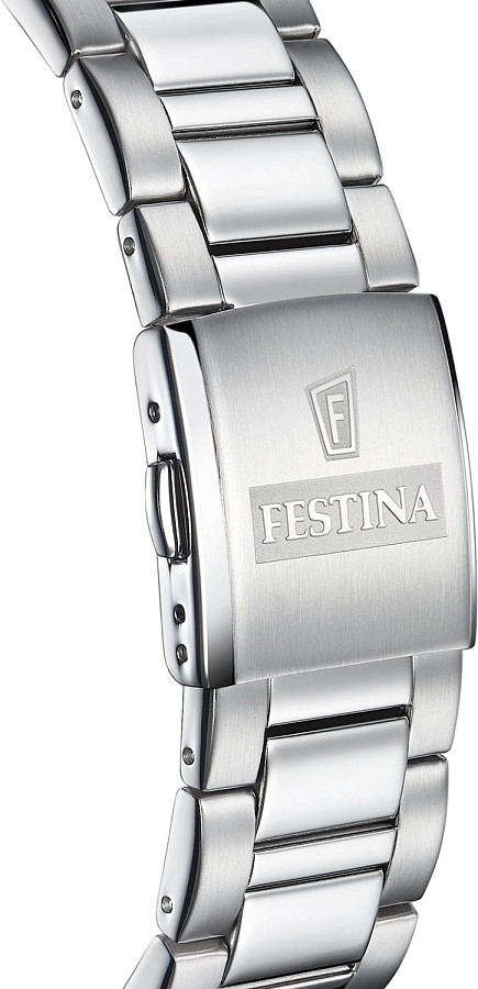 Часы Festina Ceramic F20575/2 — кварцевые, металл сталь
