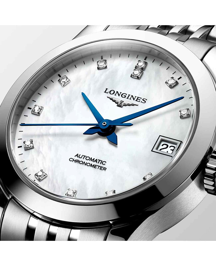 Часы Longines Master L2.320.4.87.6 — механические, металл сталь