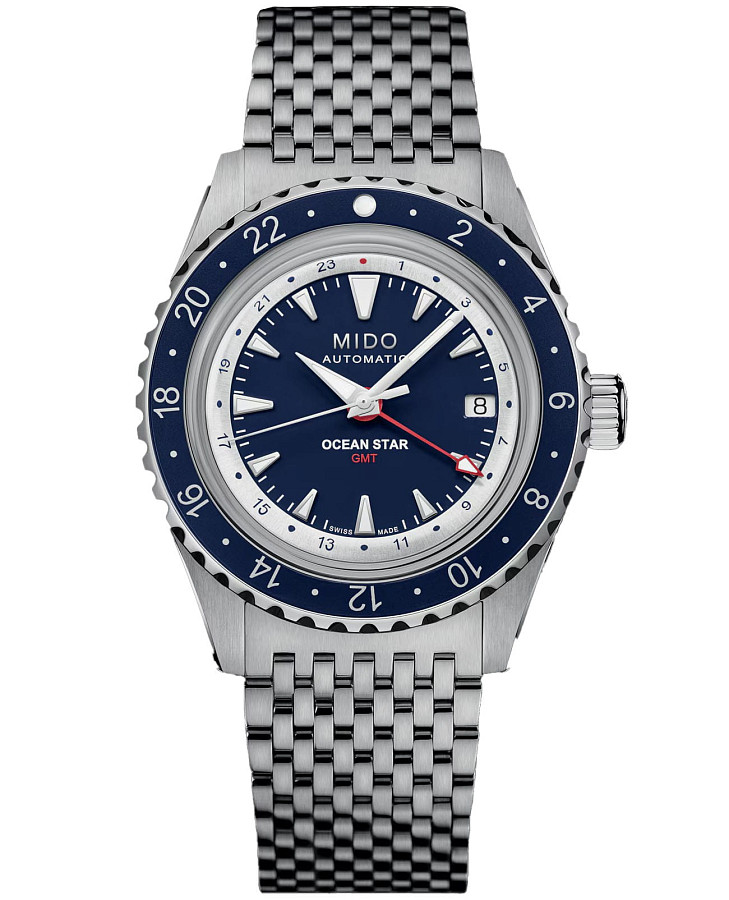 Часы Mido Ocean Star GMT Special Edition M026.829.18.041.00 — мужские, синий
