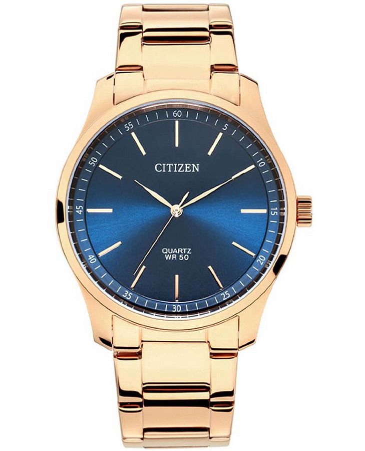 Часы Citizen Quartz BH5003-51L — мужские, синий