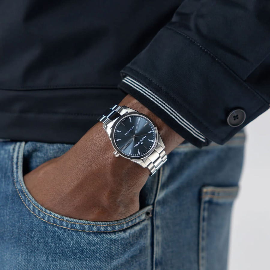 Часы Hamilton Jazzmaster Quartz 40mm H32461141 — нержавеющая сталь, мужские