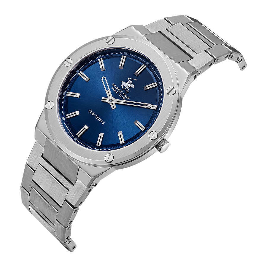 Часы Beverly Hills Polo Club Quartz BP3717X.390 — кварцевые, сталь металл