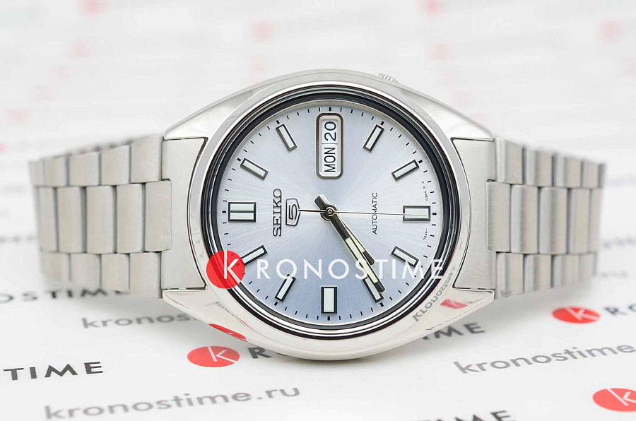 Часы Seiko 5 SNXS73K1 — механические, металл сталь
