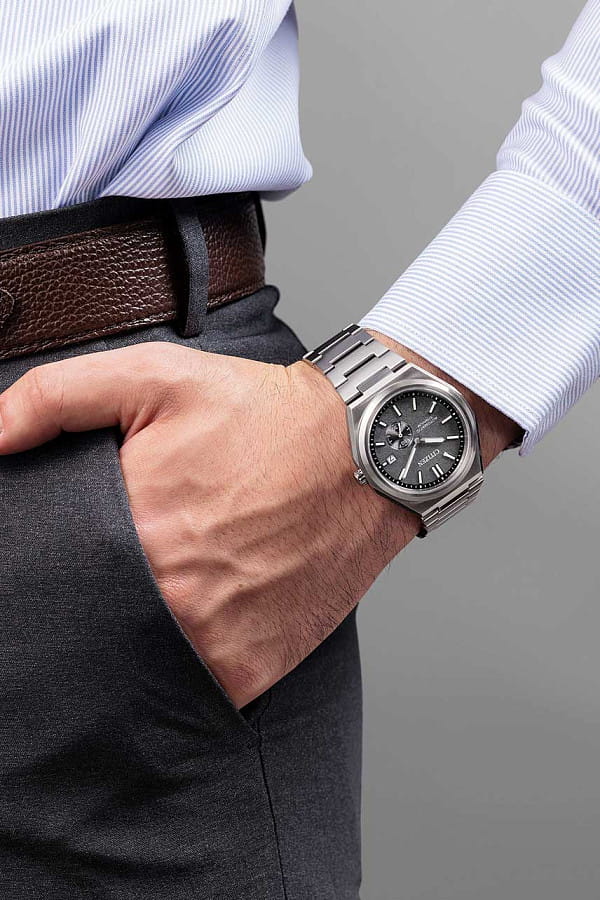 Часы Citizen Super Titanium NJ0180-80H — механические, титан