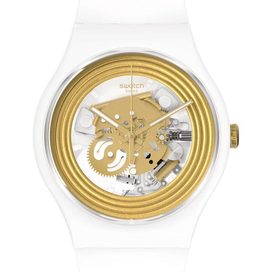Часы Swatch New Gent Biosourced Lacquered SO29W107 — Швейцария, кварцевые