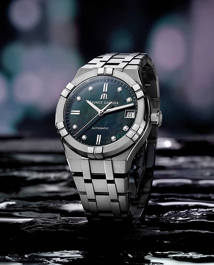 Часы Maurice Lacroix Aikon Automatic AI6006-SS002-370-2 — сталь металл, Швейцария