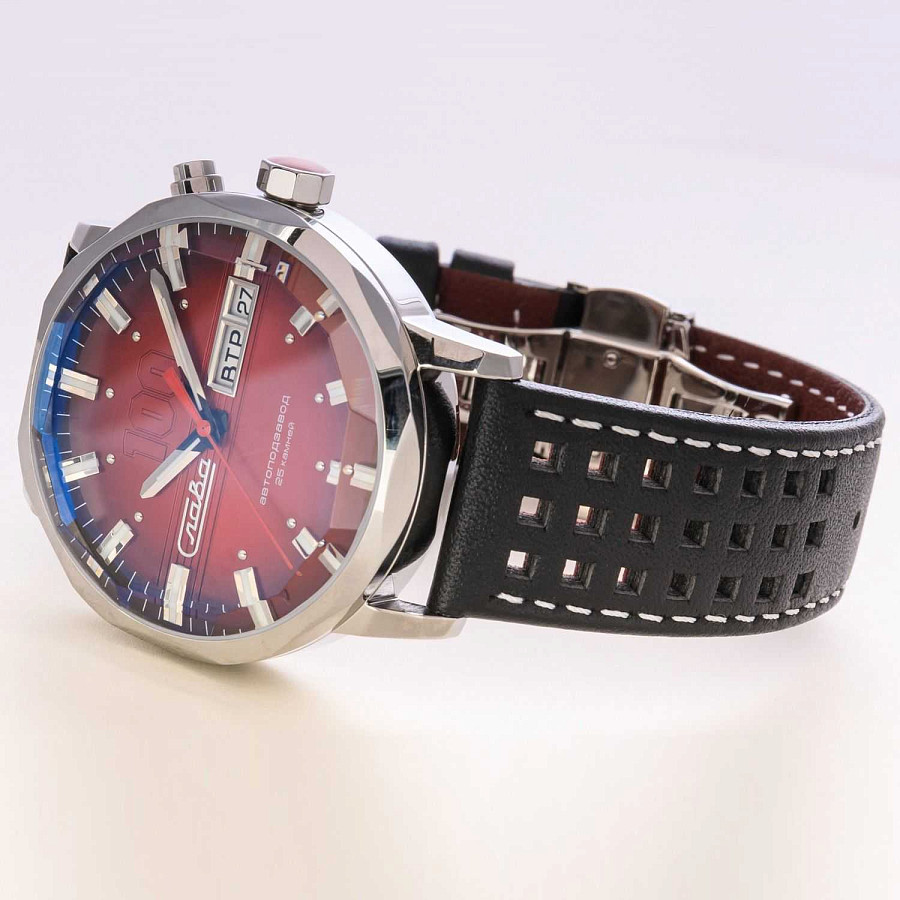 Часы Слава Эра 9020581/300-2427 — мужские, черный