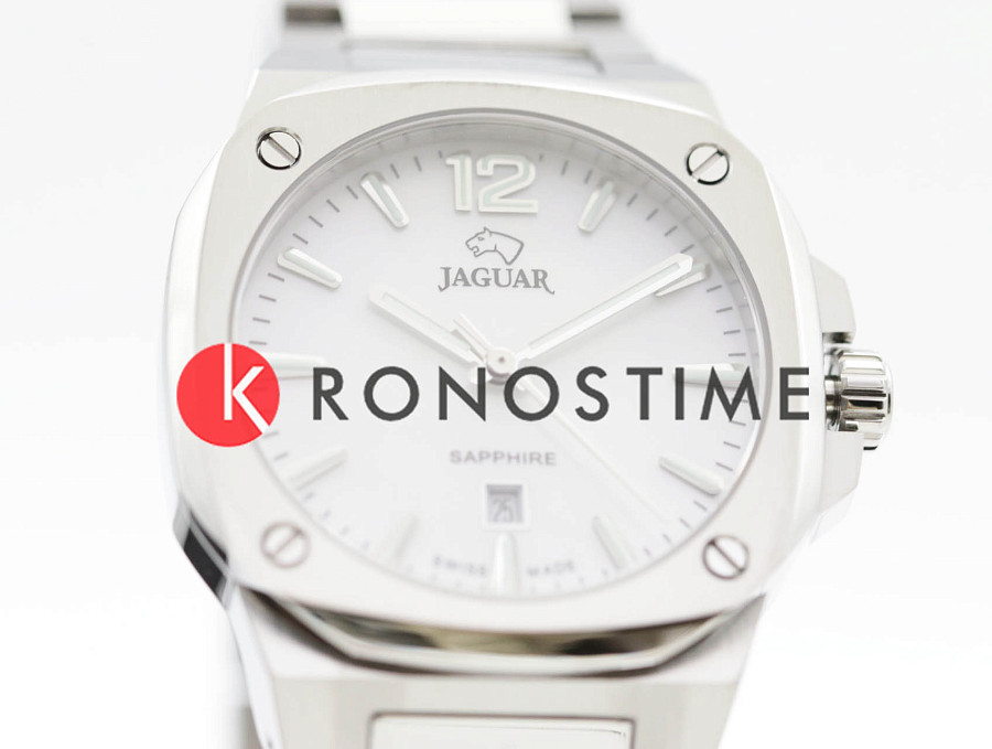 Часы Jaguar Rond Carre J1027/1 — кварцевые, металл сталь