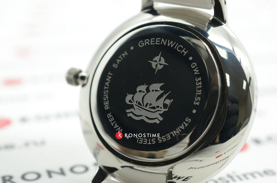 Часы Greenwich GW 331.10.32 — Англия, кварцевые