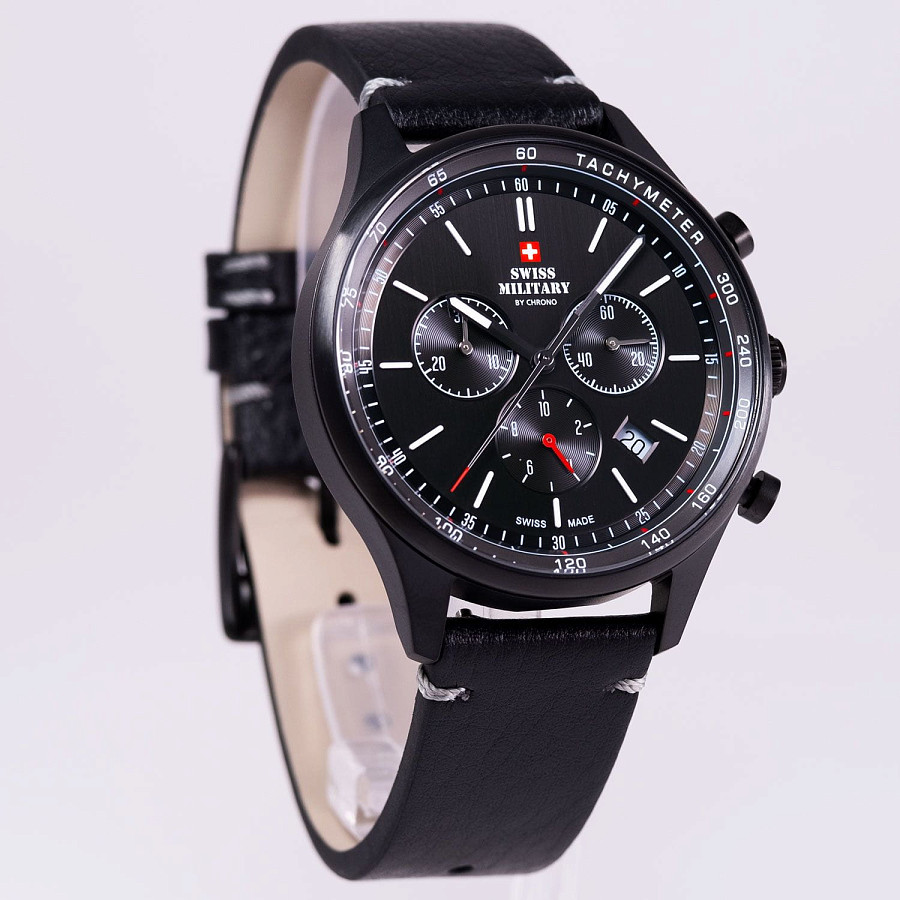 Часы Swiss Military by Chrono SM34081.10 — Швейцария, кварцевые