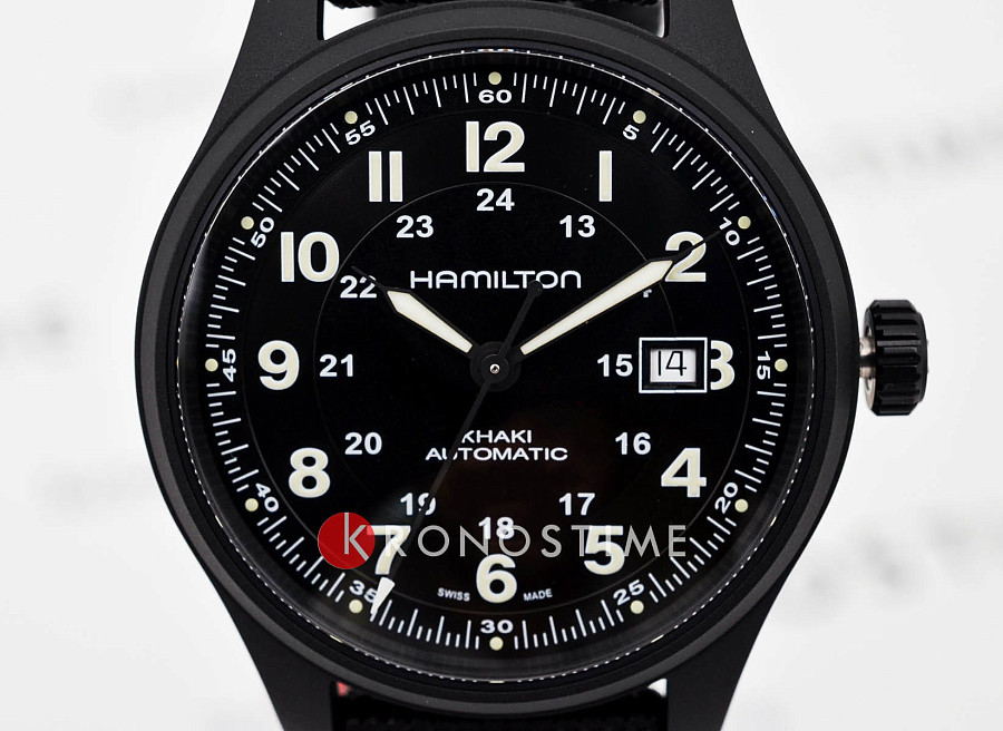 Часы Hamilton Khaki Field Titanium Auto H70575733 — Швейцария, механические