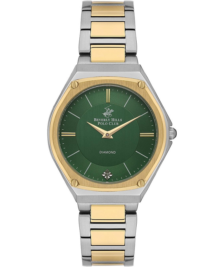 Часы Beverly Hills Polo Club BP3560X.270 — женские, зеленый