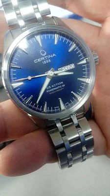 Фото покупателя: Швейцарские механические наручные часы Certina DS Action Day-Date C032.430.11.041.00