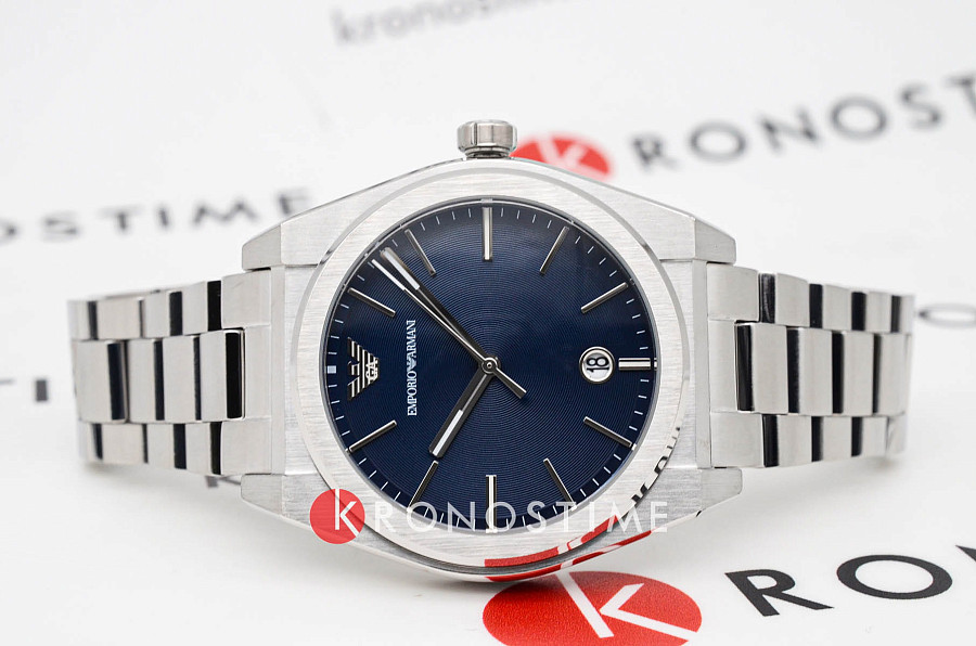 Часы Emporio Armani Federico AR11620 — кварцевые, металл сталь