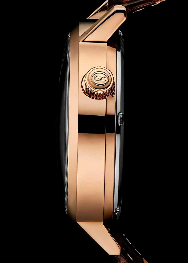 Часы Stuhrling Quasar 1021.07 — механические, металл сталь