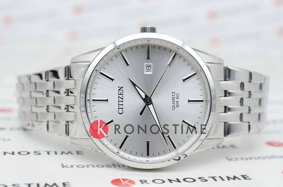 Часы Citizen Classic BI5000-87A — кварцевые, металл сталь