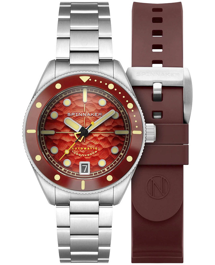 Часы Spinnaker Piccard SP-5159-33 — мужские, красный