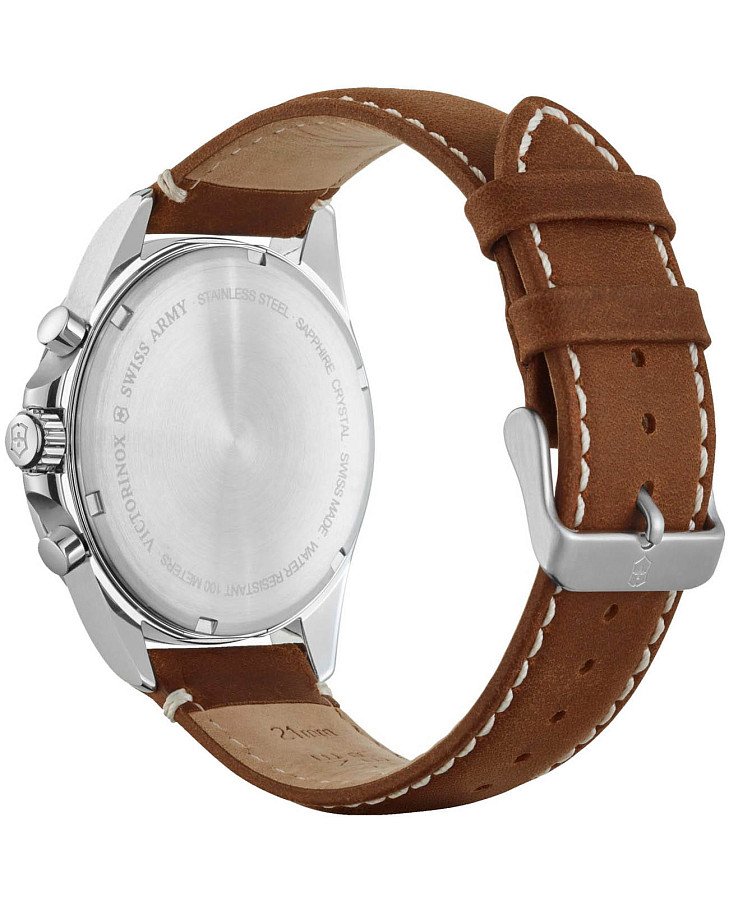 Часы Victorinox Fieldforce Chronograph 241854 — кожаный, мужские