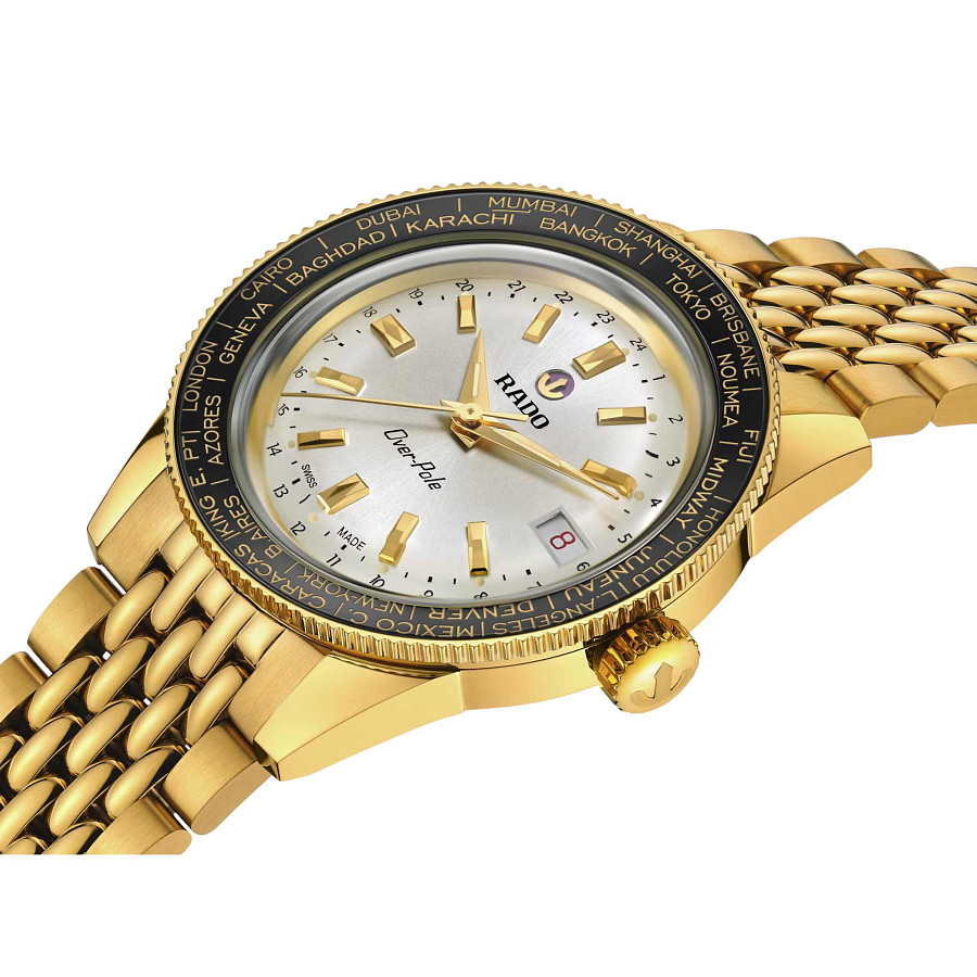 Часы Rado Captain Cook Over-Pole Limited Edition R32193018 — механические, металл сталь