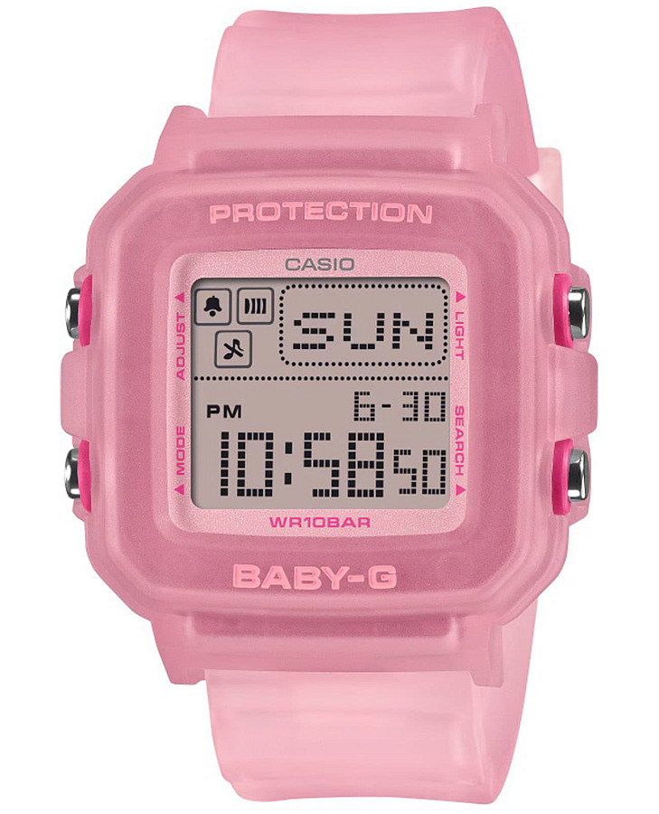 Часы Casio Baby-G BGD-10KG-4 — женские, серый