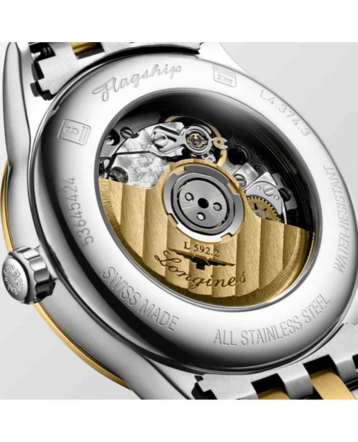 Часы Longines Flagship L4.374.3.21.7 — Швейцария, механические