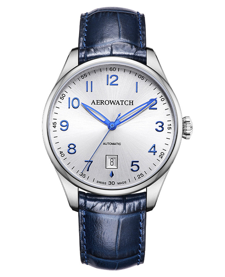 Часы Aerowatch Les Grandes Classiques 60996 AA01 — мужские, серебристый