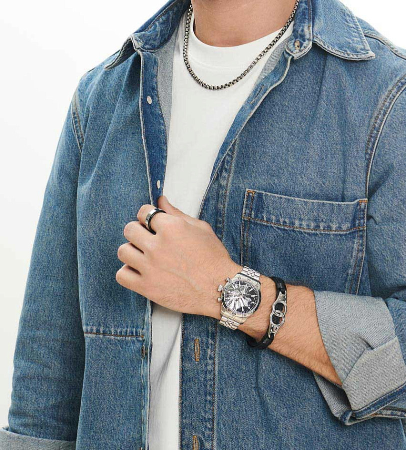 Часы Mathey-Tissot Type 22 H1822CHAN — кварцевые, сталь металл