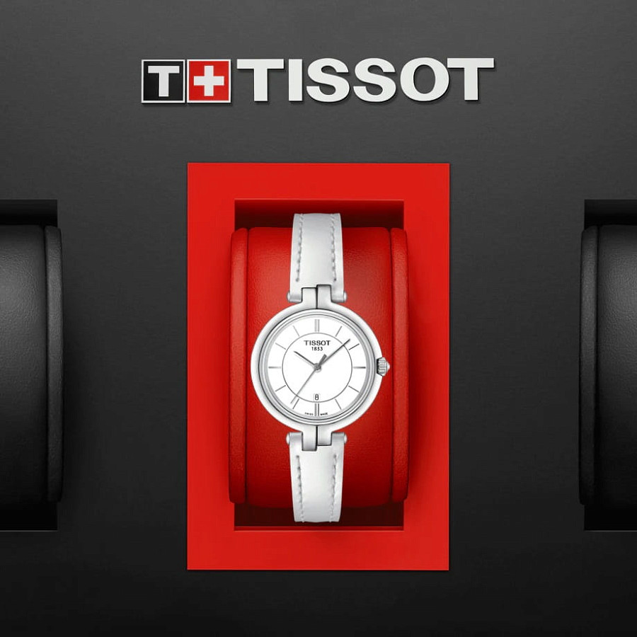 Часы Tissot Flamingo T094.210.16.011.00 — сталь металл, Швейцария