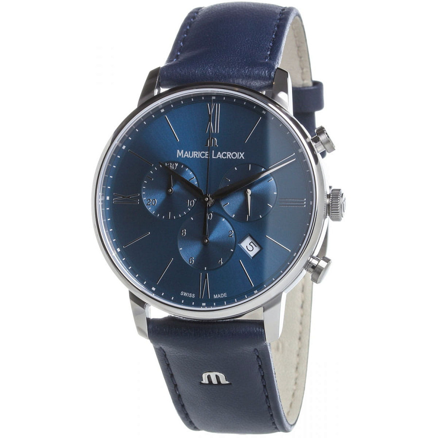 Часы Maurice Lacroix Eliros EL1098-SS001-410-4 — кварцевые, металл сталь