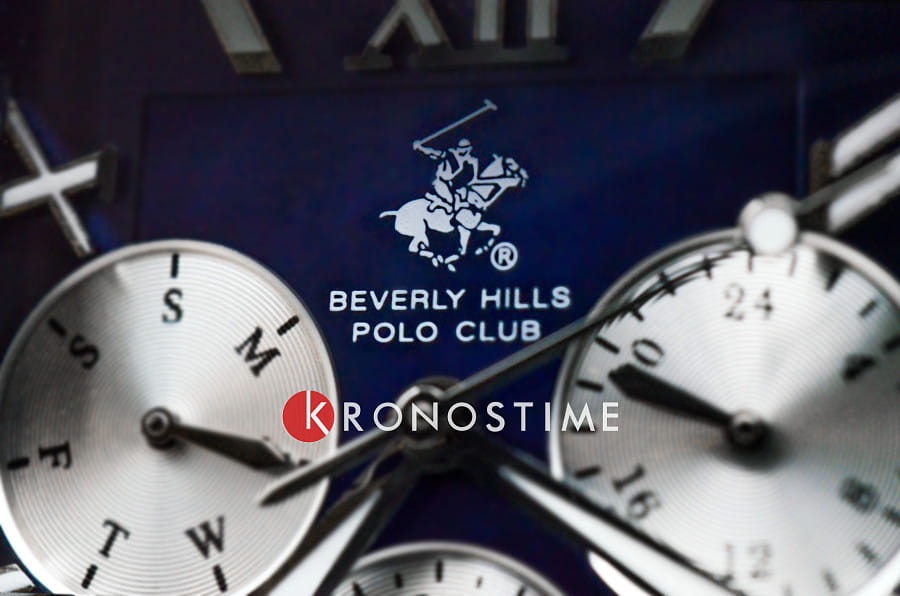Часы Beverly Hills Polo Club BP3854X.399 — синий, металл сталь