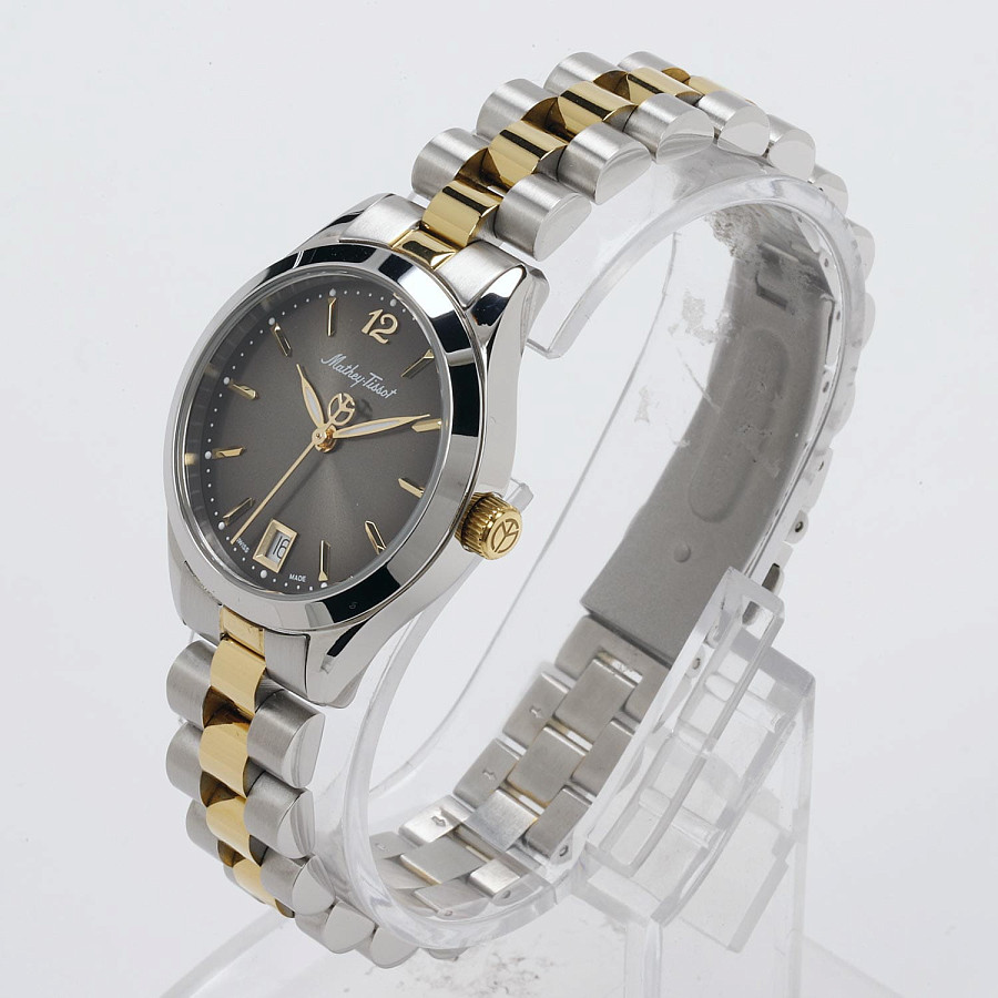 Часы Mathey-Tissot Urban D411MBN — нержавеющая сталь с pvd-покрытием, женские