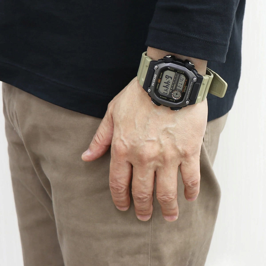 Часы Casio Collection DW-291HX-5AVDF (DW-291HX-5A) — мужские, пластик