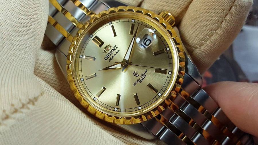 Часы Orient SER20001G — механические, металл сталь