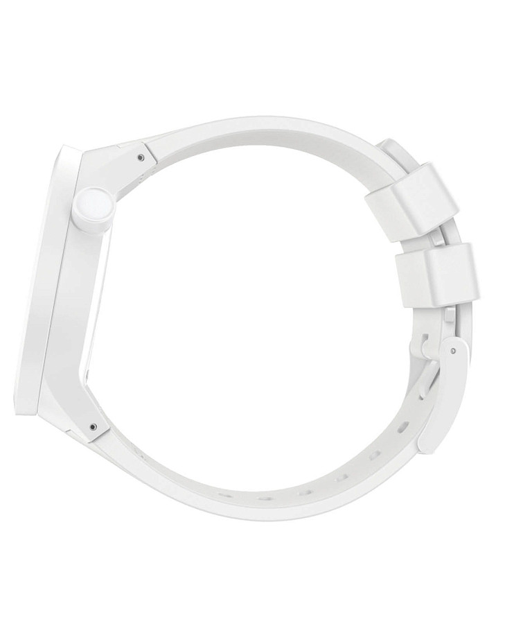 Часы Swatch Big Bold Bioceramic Lacquered SB03W100 — белый, биокерамика