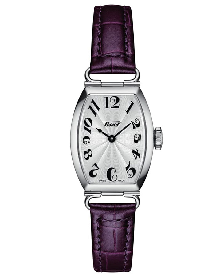 Часы Tissot Heritage Porto Small Lady T128.109.16.032.00 — женские, перламутровый