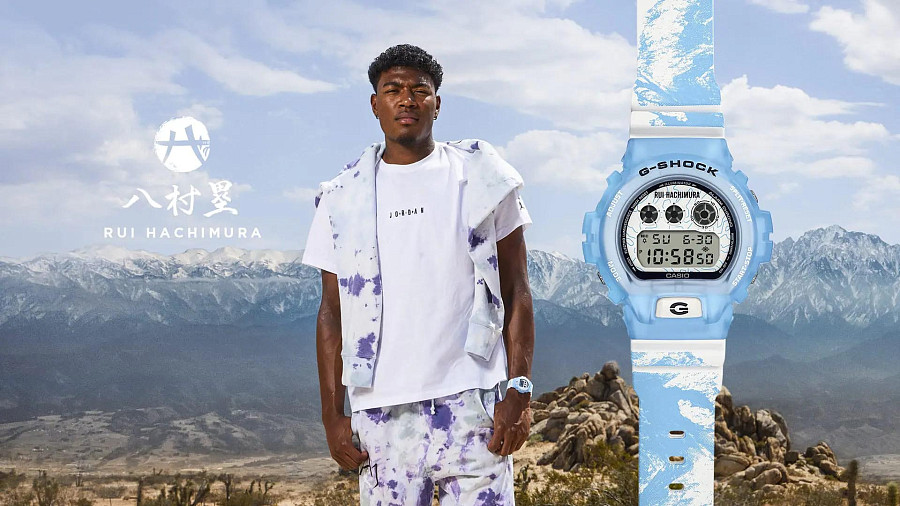 Часы Casio G-Shock DW-6900RH-2 — мужские, двухцветный