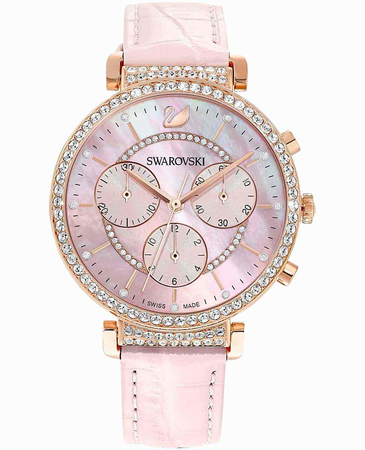 Часы Swarovski Passage Chrono 5580352 — женские, перламутровый