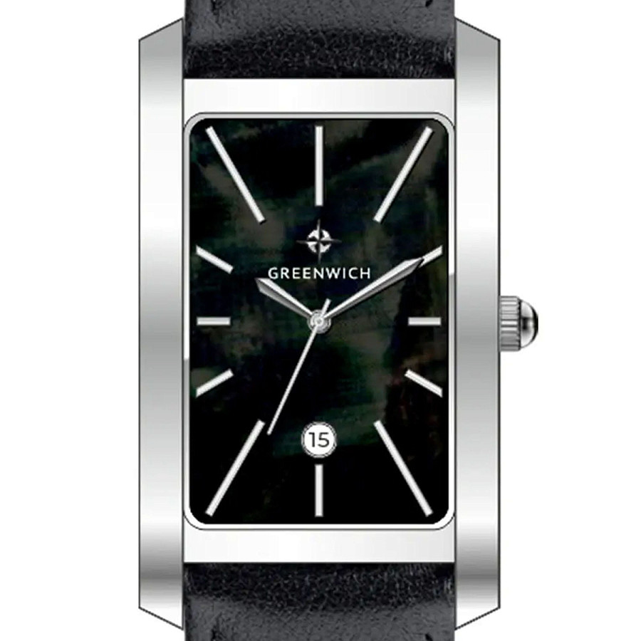 Часы Greenwich Vesta GW 511.11.11 — женские, кожаный