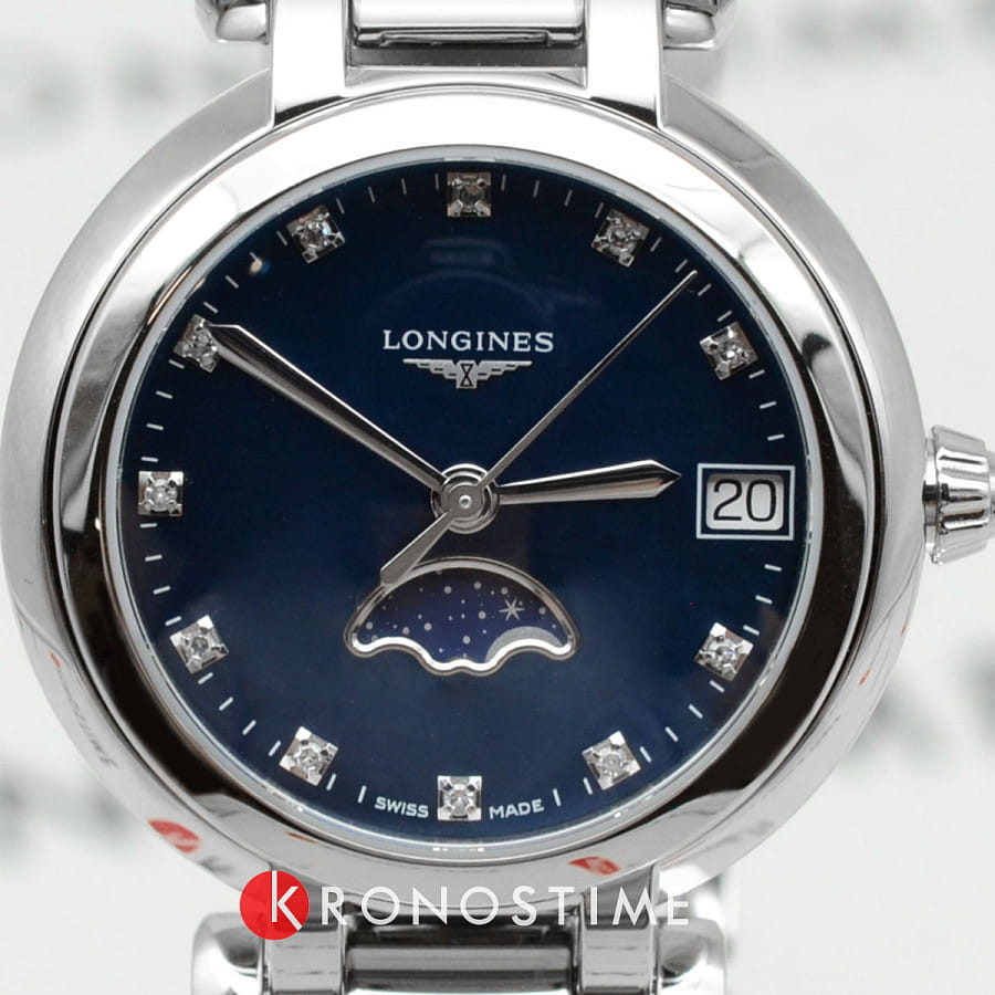 Часы Longines PrimaLuna L8.115.4.98.6 — Швейцария, кварцевые