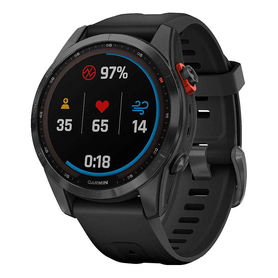 Часы Garmin Fenix 7s 010-02539-13 — силикон, мужские