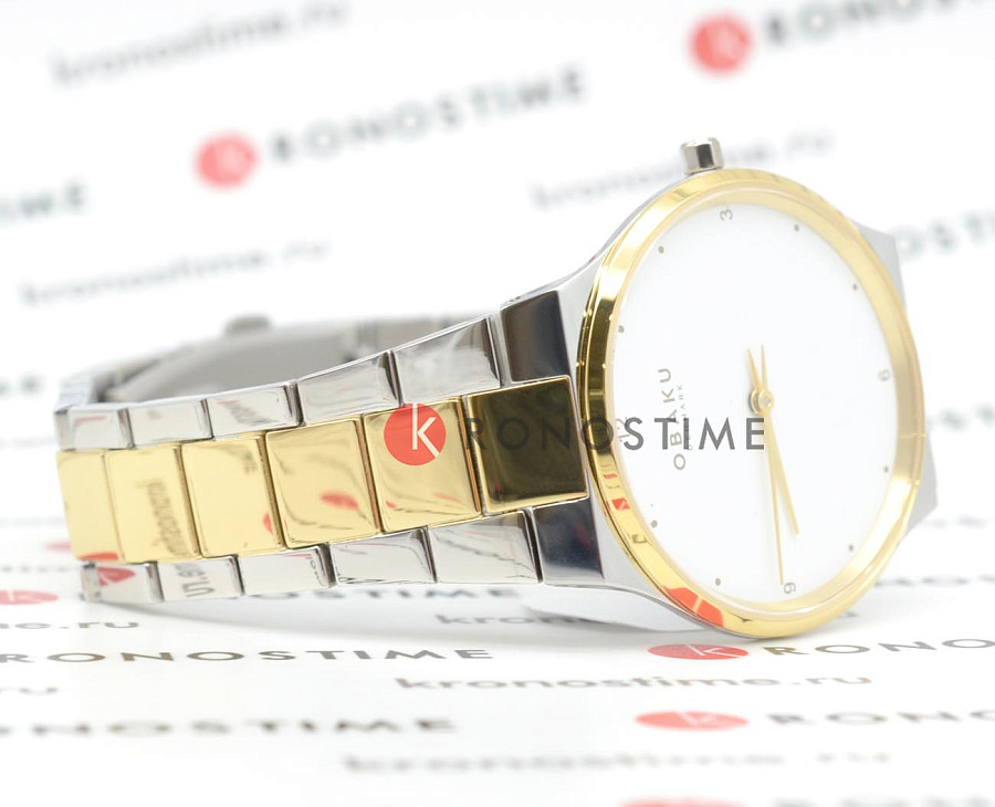 Часы Obaku Serviet V305LXFWSF — нержавеющая сталь с pvd-покрытием, женские