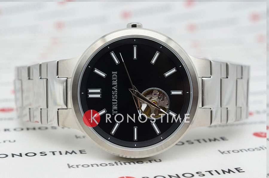 Часы Trussardi Loud R2423164001 — механические, металл сталь