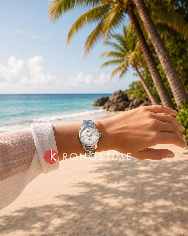 Часы Mido Baroncelli Lady Twenty Five M039.007.11.106.00 — женские, серебристый