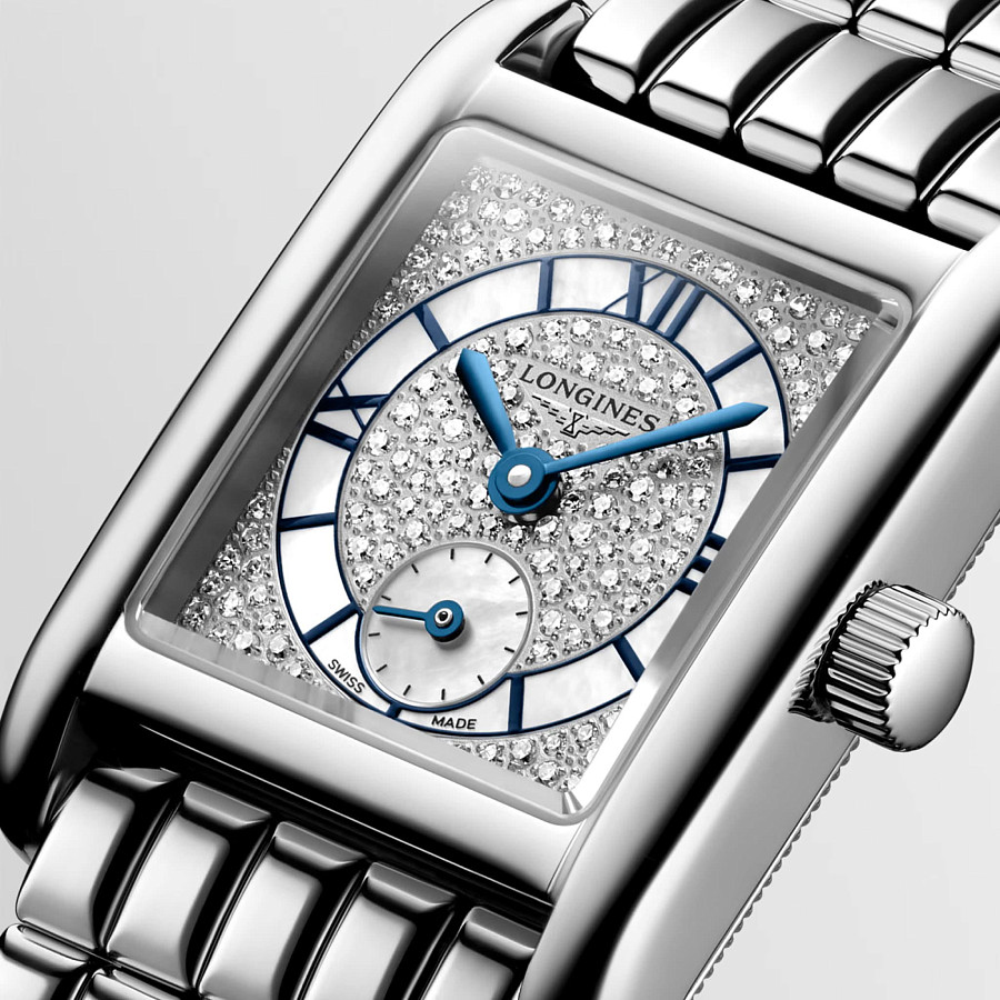 Часы Longines Mini DolceVita L5.200.4.87.6 — нержавеющая сталь, женские