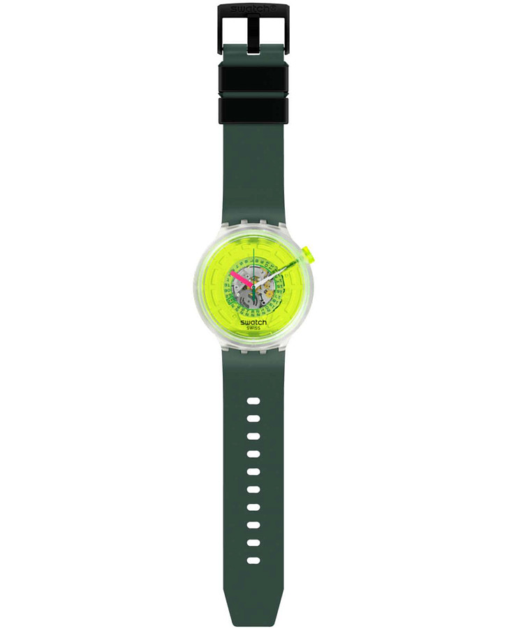 Часы Swatch Big Bold Biosourced Lacquered SB05K400 — пластик, Швейцария